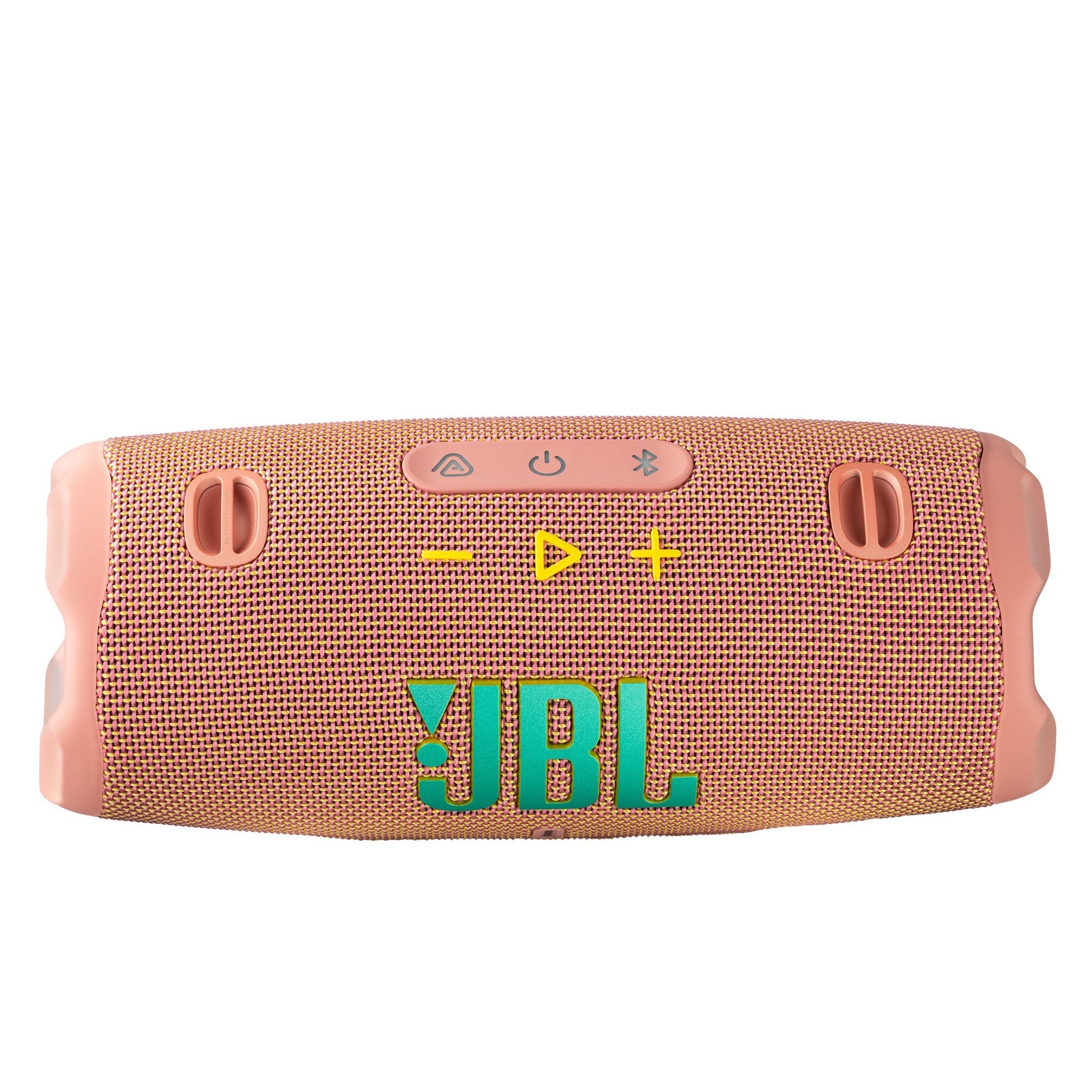 JBL Charge 6 - Portable Waterproof & Drop-Proof Bluetooth Speaker, Bold Pro Sound with AI Sound Boost, 28Hrs of Playtime, Built-in powerbank & Comes with a Sturdy/Removable Carrying Strap Pink