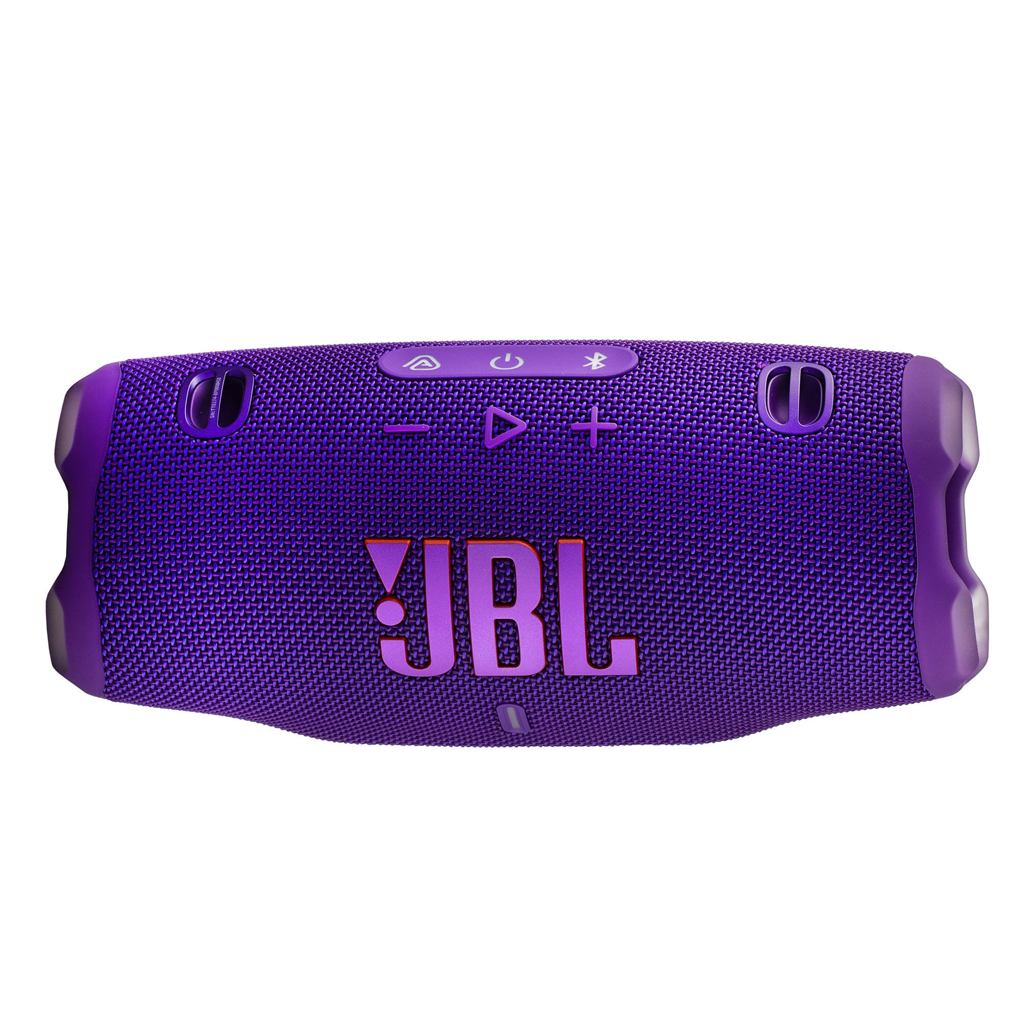 JBL Charge 6 - Portable Waterproof & Drop-Proof Bluetooth Speaker, Bold Pro Sound with AI Sound Boost, 28Hrs of Playtime, Built-in powerbank & Comes with a Sturdy/Removable Carrying Strap Purple