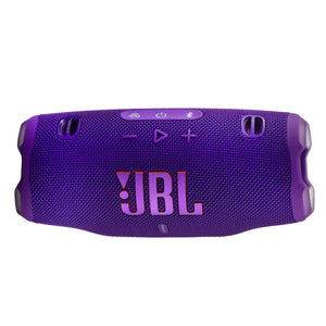 JBL Charge 6 - Portable Waterproof & Drop-Proof Bluetooth Speaker, Bold Pro Sound with AI Sound Boost, 28Hrs of Playtime, Built-in powerbank & Comes with a Sturdy/Removable Carrying Strap Purple