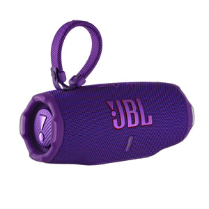 JBL Charge 6 - Portable Waterproof & Drop-Proof Bluetooth Speaker, Bold Pro Sound with AI Sound Boost, 28Hrs of Playtime, Built-in powerbank & Comes with a Sturdy/Removable Carrying Strap Purple