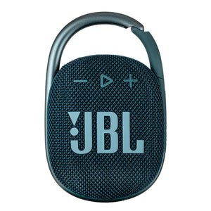 JBL Clip 4 - Portable Mini Bluetooth Speaker, big audio and punchy bass, integrated carabiner, IP67 waterproof and dustproof, 10 hours of playtime, speaker for home, outdoor and travel Blue