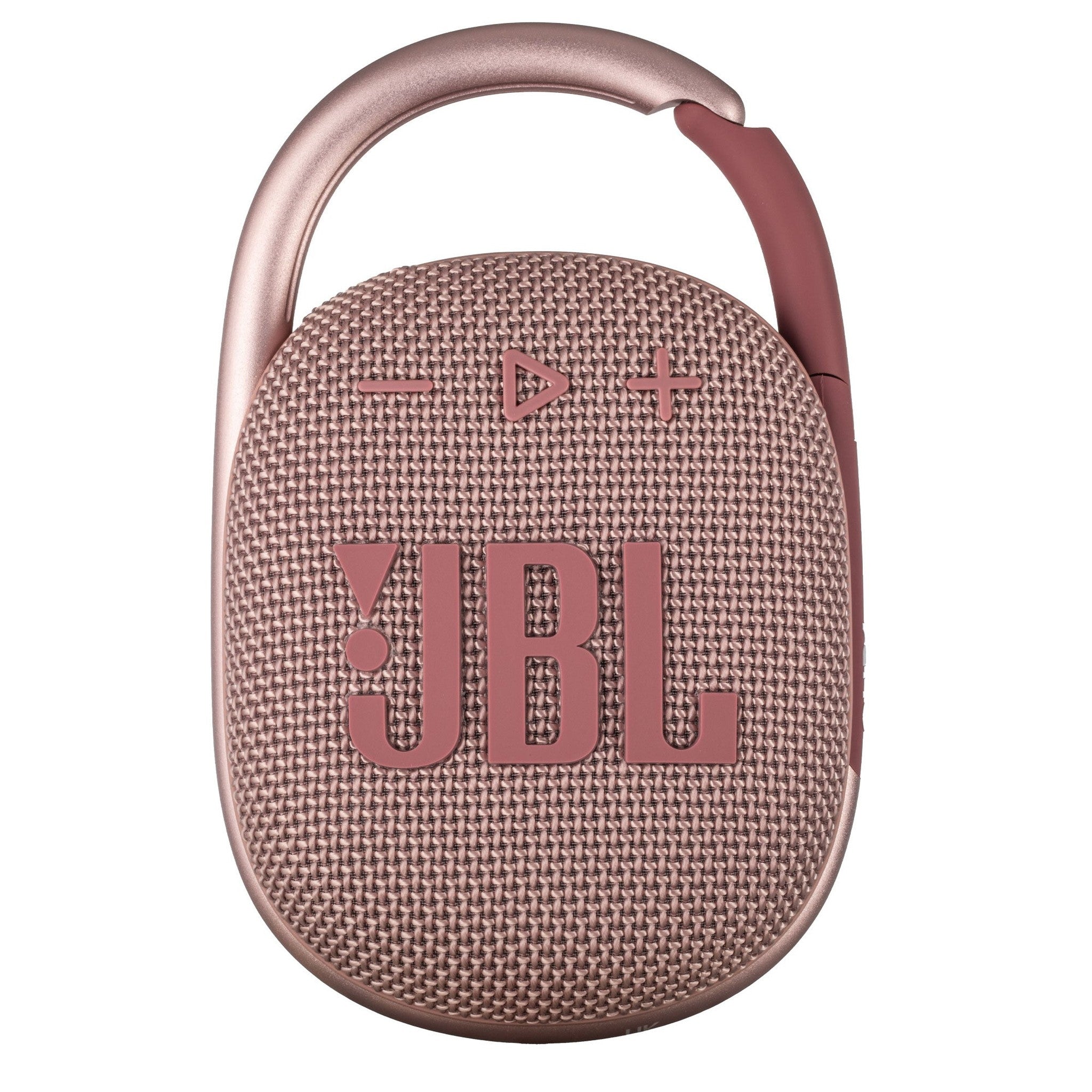 JBL Clip 4 - Portable Mini Bluetooth Speaker, big audio and punchy bass, integrated carabiner, IP67 waterproof and dustproof, 10 hours of playtime, speaker for home, outdoor and travel Pink