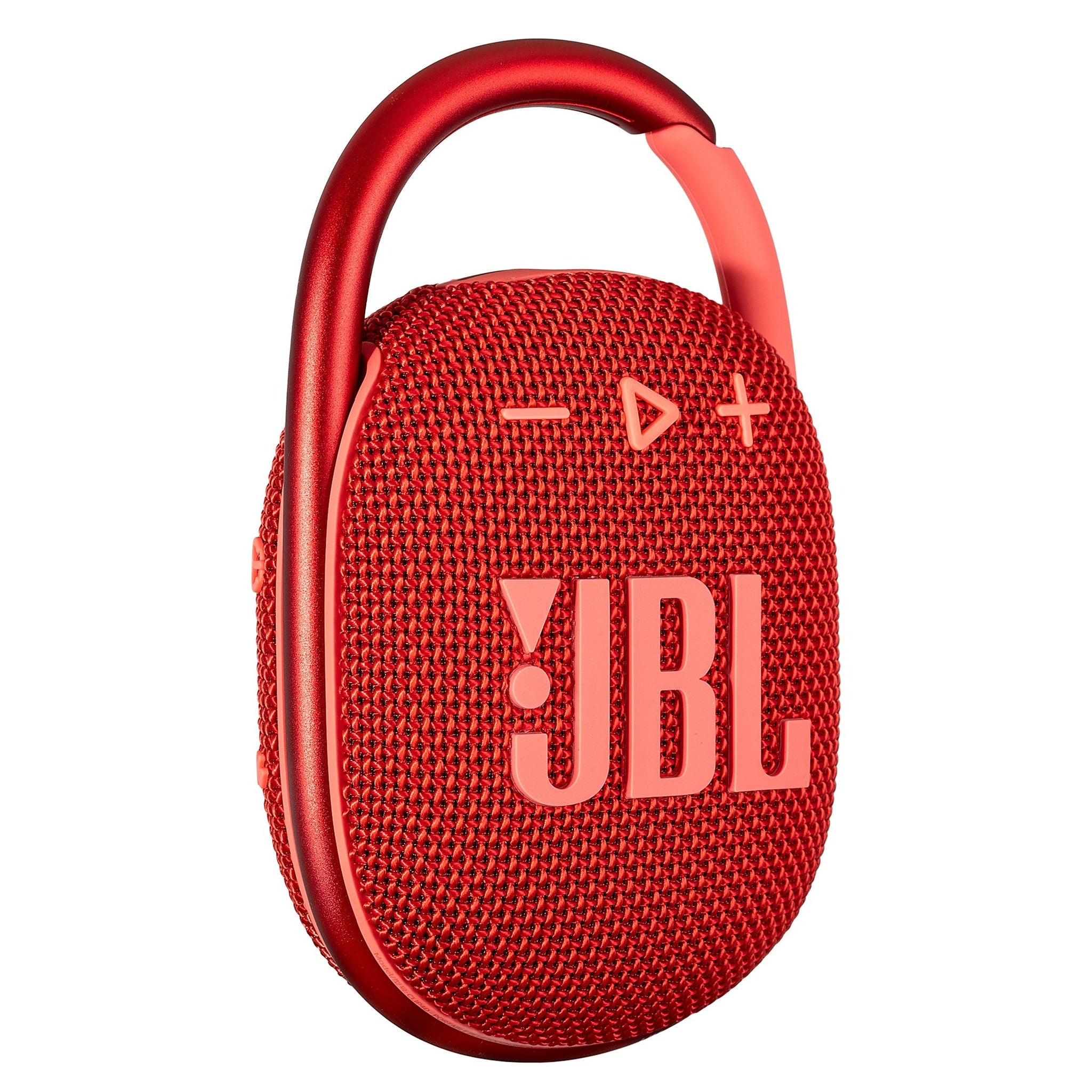 JBL Clip 4 - Portable Mini Bluetooth Speaker, big audio and punchy bass, integrated carabiner, IP67 waterproof and dustproof, 10 hours of playtime, speaker for home, outdoor and travel Red