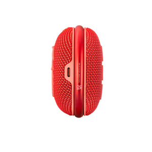 JBL Clip 4 - Portable Mini Bluetooth Speaker, big audio and punchy bass, integrated carabiner, IP67 waterproof and dustproof, 10 hours of playtime, speaker for home, outdoor and travel Red