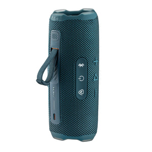 JBL Flip 7 - Portable Waterproof and Drop-Proof Speaker, Bold Pro Sound with AI Sound Boost, 16Hrs of Playtime, and PushLock System with Interchangeable Accessories Blue