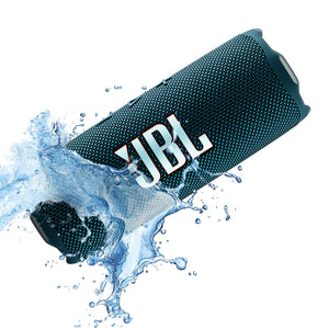 JBL Flip 7 - Portable Waterproof and Drop-Proof Speaker, Bold Pro Sound with AI Sound Boost, 16Hrs of Playtime, and PushLock System with Interchangeable Accessories Blue