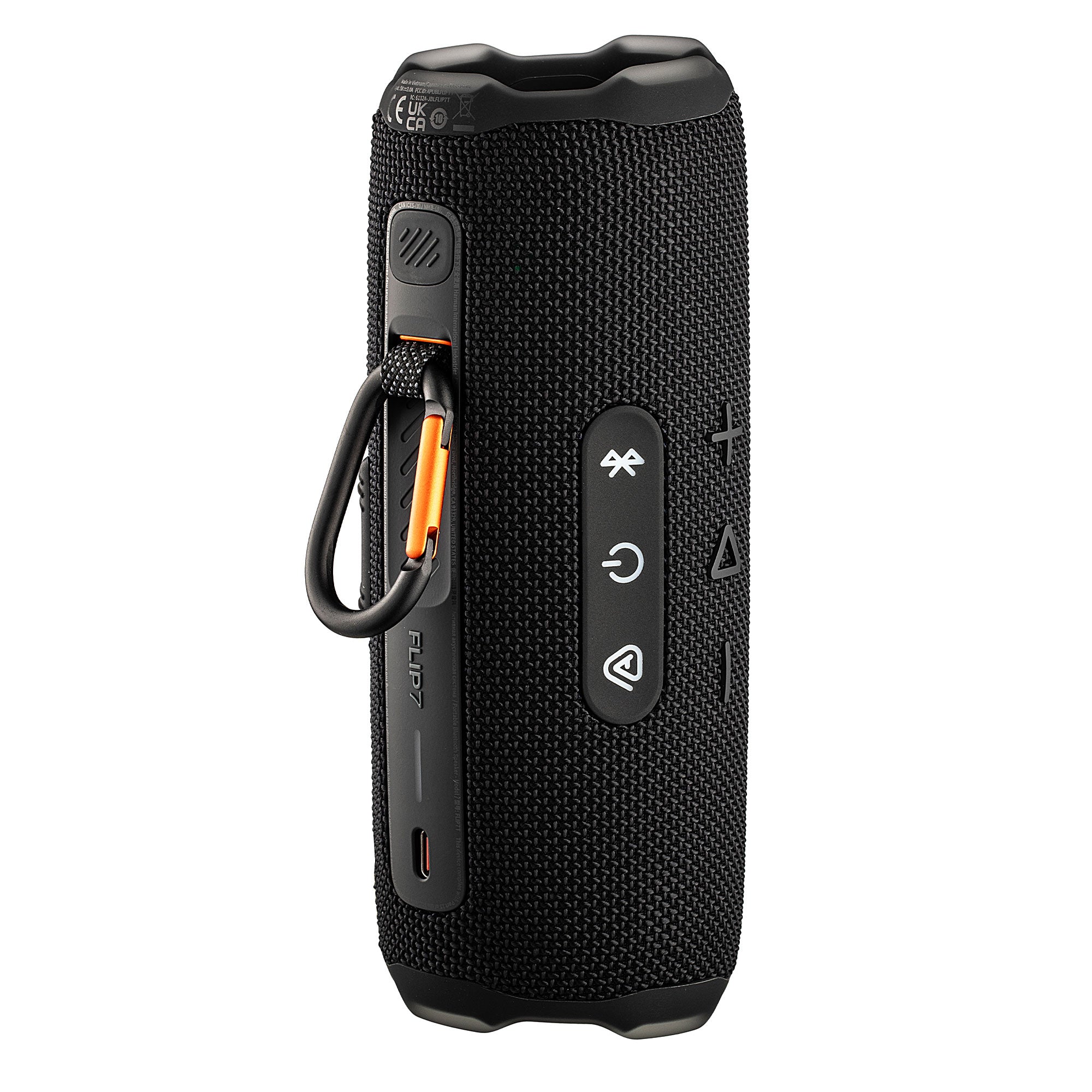 JBL Flip 7 - Portable Waterproof and Drop-Proof Speaker, Bold Pro Sound with AI Sound Boost, 16Hrs of Playtime, and PushLock System with Interchangeable Accessories Black