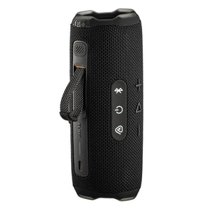 JBL Flip 7 - Portable Waterproof and Drop-Proof Speaker, Bold Pro Sound with AI Sound Boost, 16Hrs of Playtime, and PushLock System with Interchangeable Accessories Black