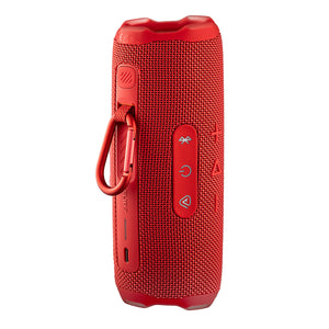 JBL Flip 7 - Portable Waterproof and Drop-Proof Speaker, Bold Pro Sound with AI Sound Boost, 16Hrs of Playtime, and PushLock System with Interchangeable Accessories Red