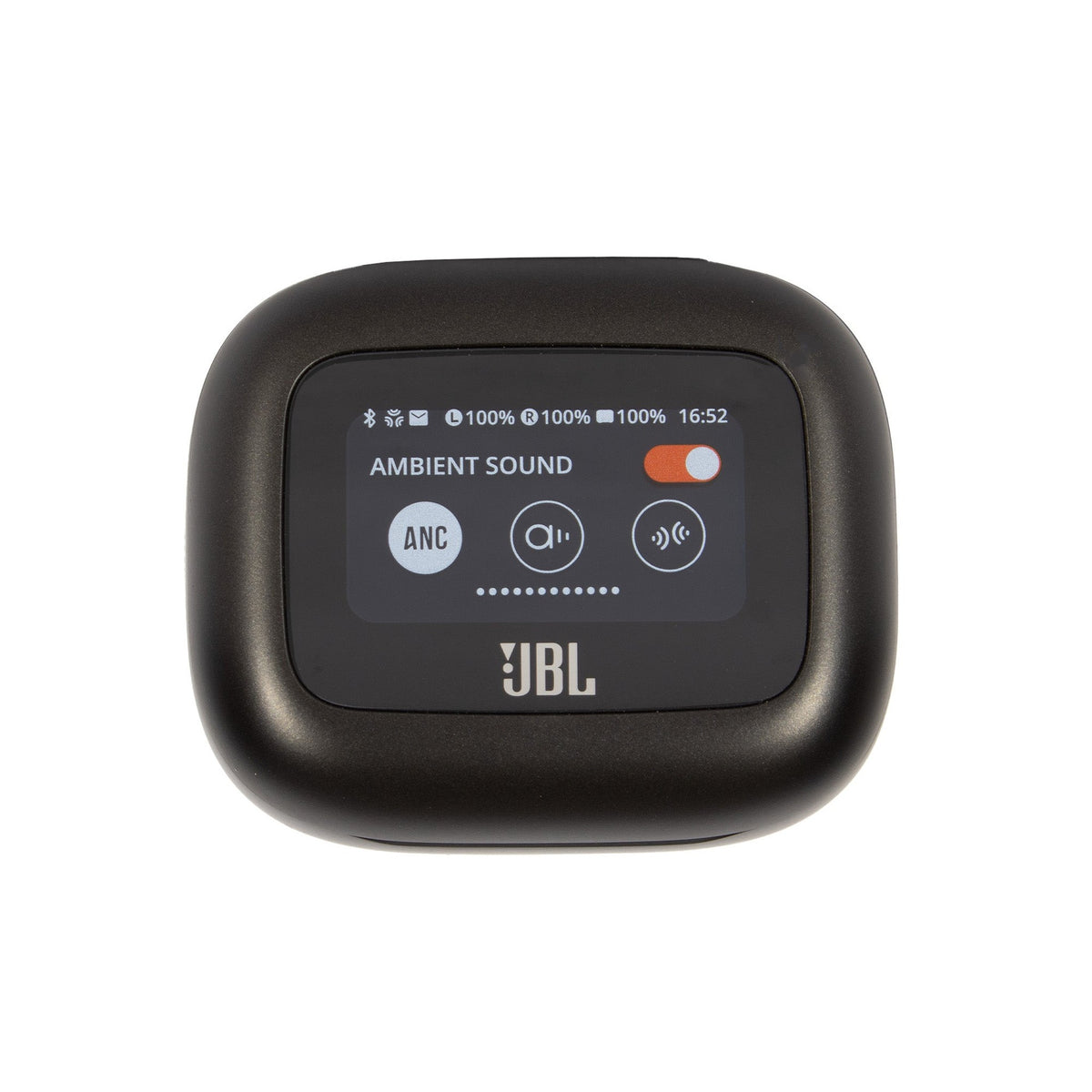 JBL Live Beam 3 - True Wireless Noise-Cancelling Closed-Stick Earbuds, 48Hrs Total Playback, Wireless Charging, 6 Mics for Perfect Calls, Multi-Point Connection, IP55 Waterproof and dustproof Black