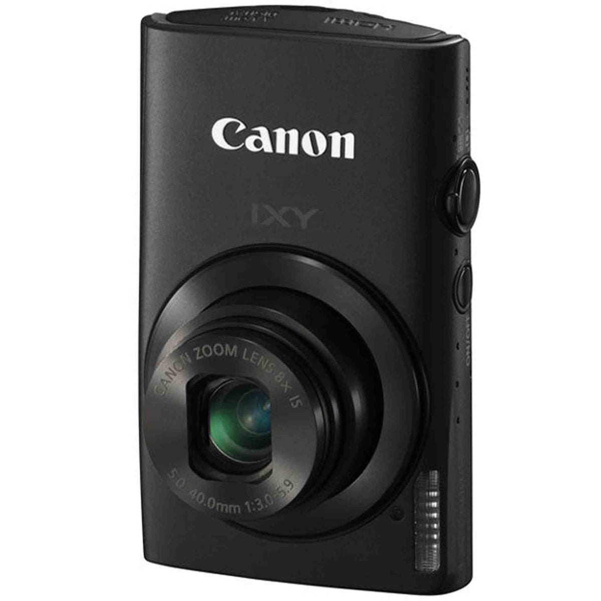 Canon IXY600F 12.1 MP CMOS Digital Camera with 8x Wide-Angle Optical Zoom Lens and Full 1080p HD Video Black - Reconditioned