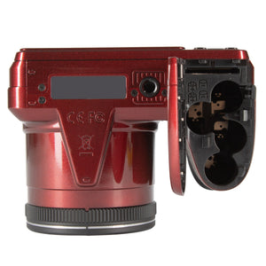 KODAK Pixpro Astro Zoom AZ405 Digital Camera Bridge, X40 Zoom, 24 mm Wide Angle, 20 Megapixels, LCD 3, Full HD 1080p Video, OIS, AA Battery - Red KODAK