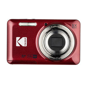 Kodak Pixpro FZ55 Digital Camera in Red FZ55RD Bundle with Accessories