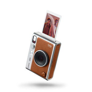 Fujifilm Instax Mini EVO Instant Camera - Brown
