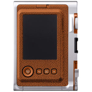 Fujifilm Instax Mini EVO Instant Camera - Brown Fujifilm