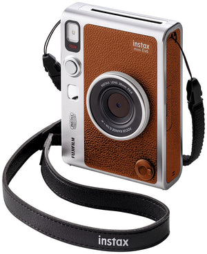 Fujifilm Instax Mini EVO Instant Camera - Brown