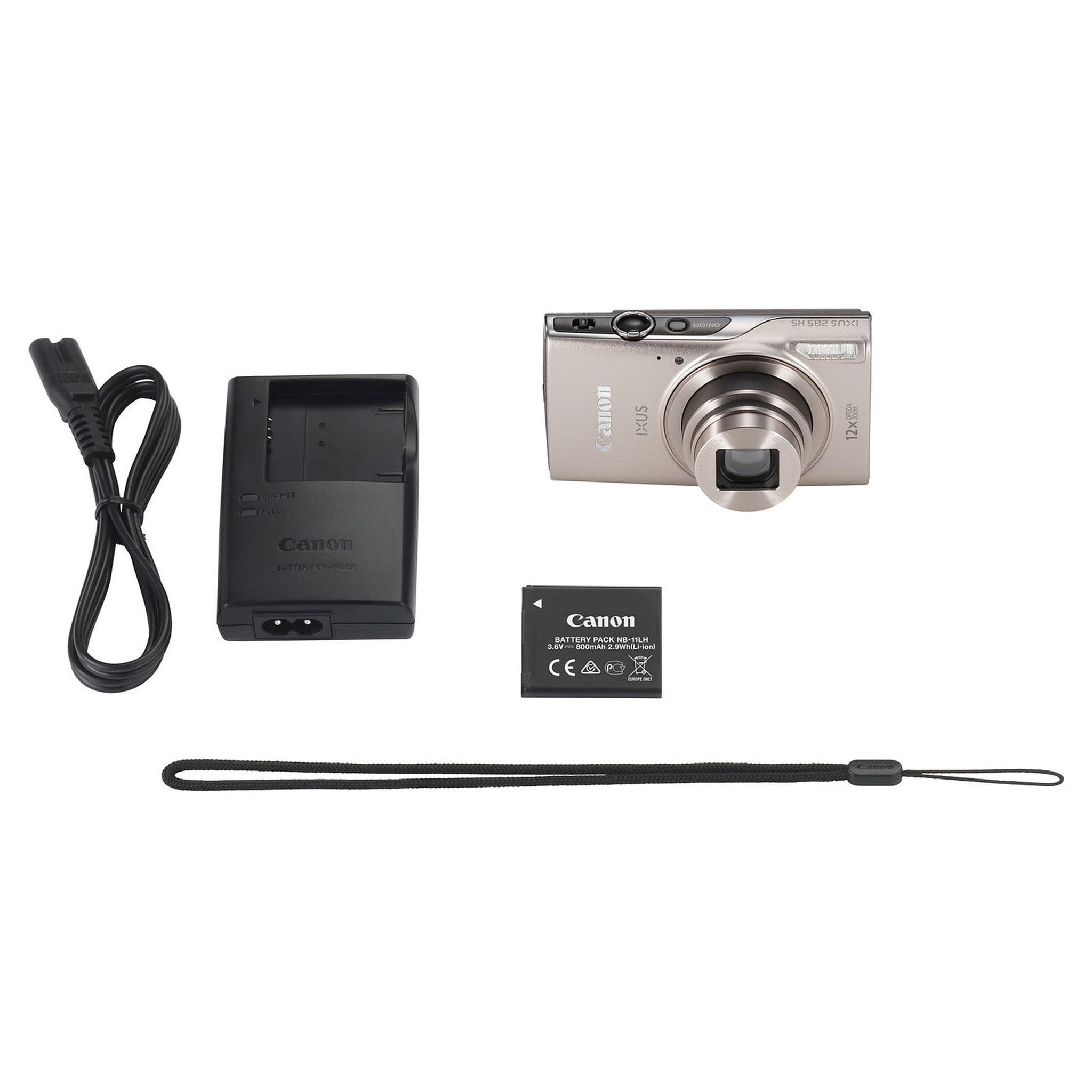 Canon Ixus 285 HS Silver, 1079C001 International Model - Reconditioned