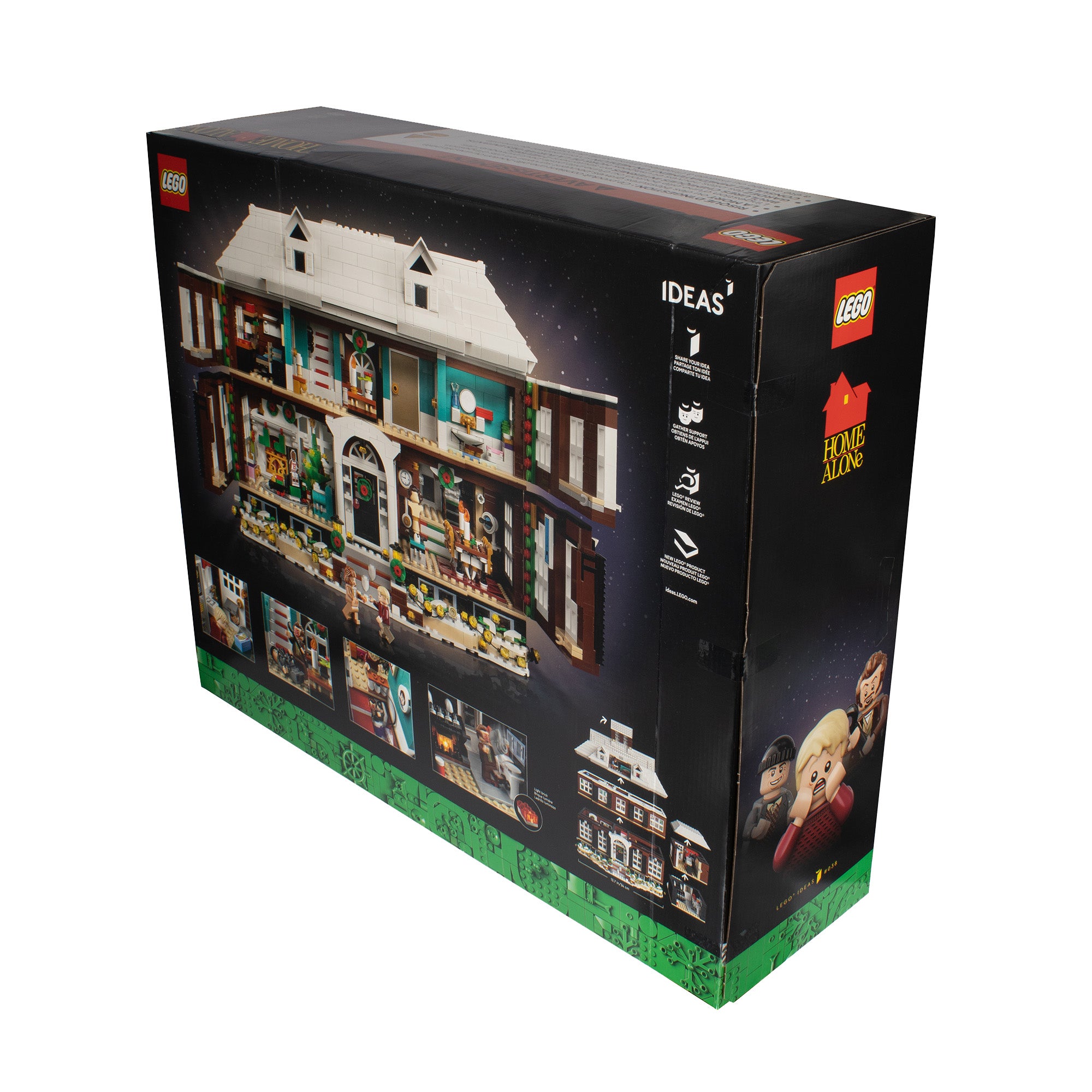 LEGO Ideas Home Alone McCallisters’ House 21330 Building Set for Adults, Movie Collectible Gift Idea with 5 Minifigures