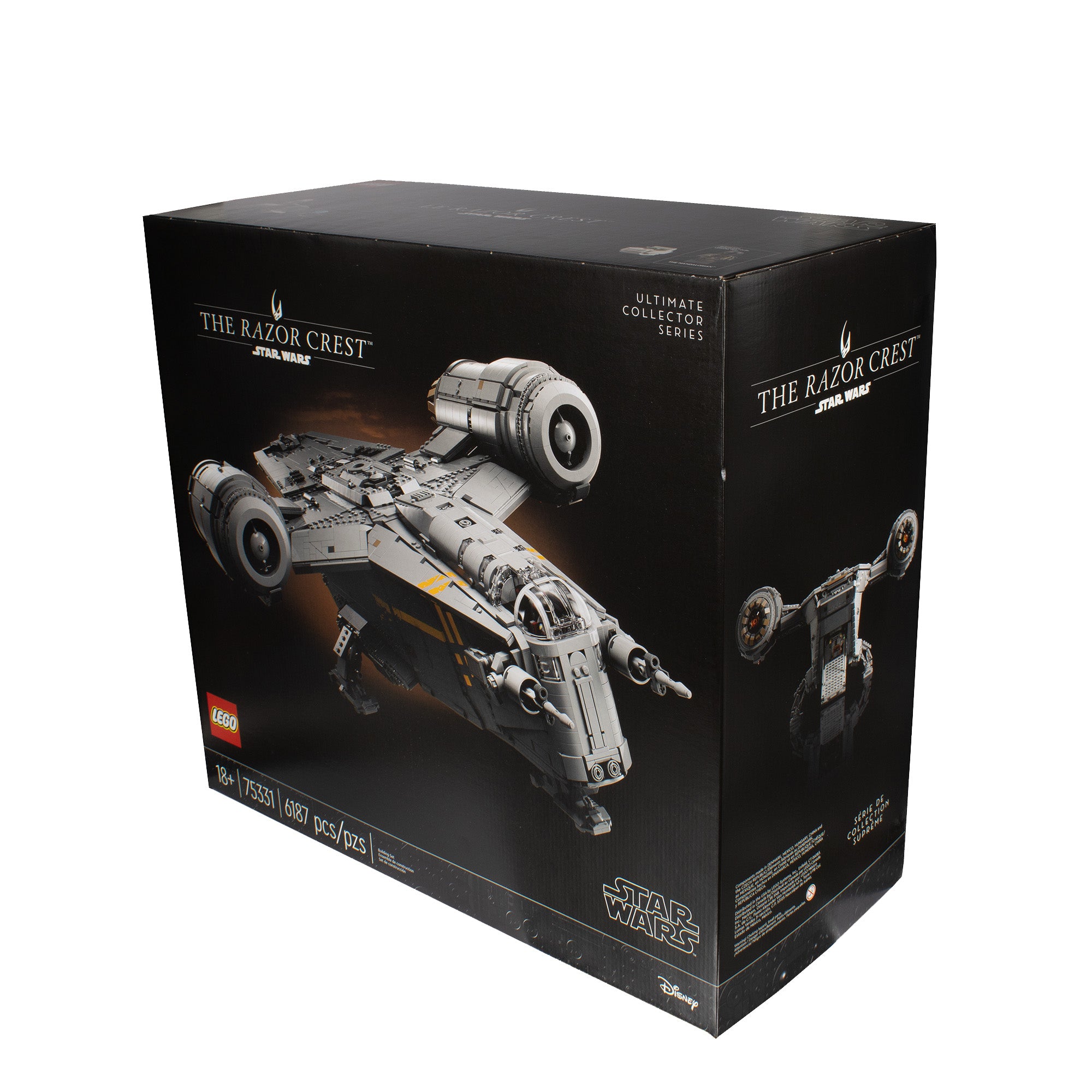 LEGO Star Wars The Razor Crest UCS Set, Ultimate Collectors Series Starship Model Kit for Adults, Large Iconic The Mandalorian Memorabilia Collectable, 75331