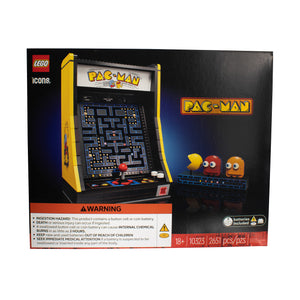 LEGO Icons PAC-Man Arcade Building Kit, Build a Replica Model of a Classic Video Game, Nostalgic Gift for Fans of Retro Video Games and Retro Décor, Includes PAC-Man, Blinky and Clyde, 10323