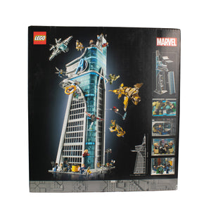 LEGO Marvel Avengers Tower Building Kit, Detailed Recreation of The Iconic HQ Featuring Classic Movie Scenes, 31 Figures and Authentic Accessories, Gift for Marvel Fans and Model-Makers, 76269