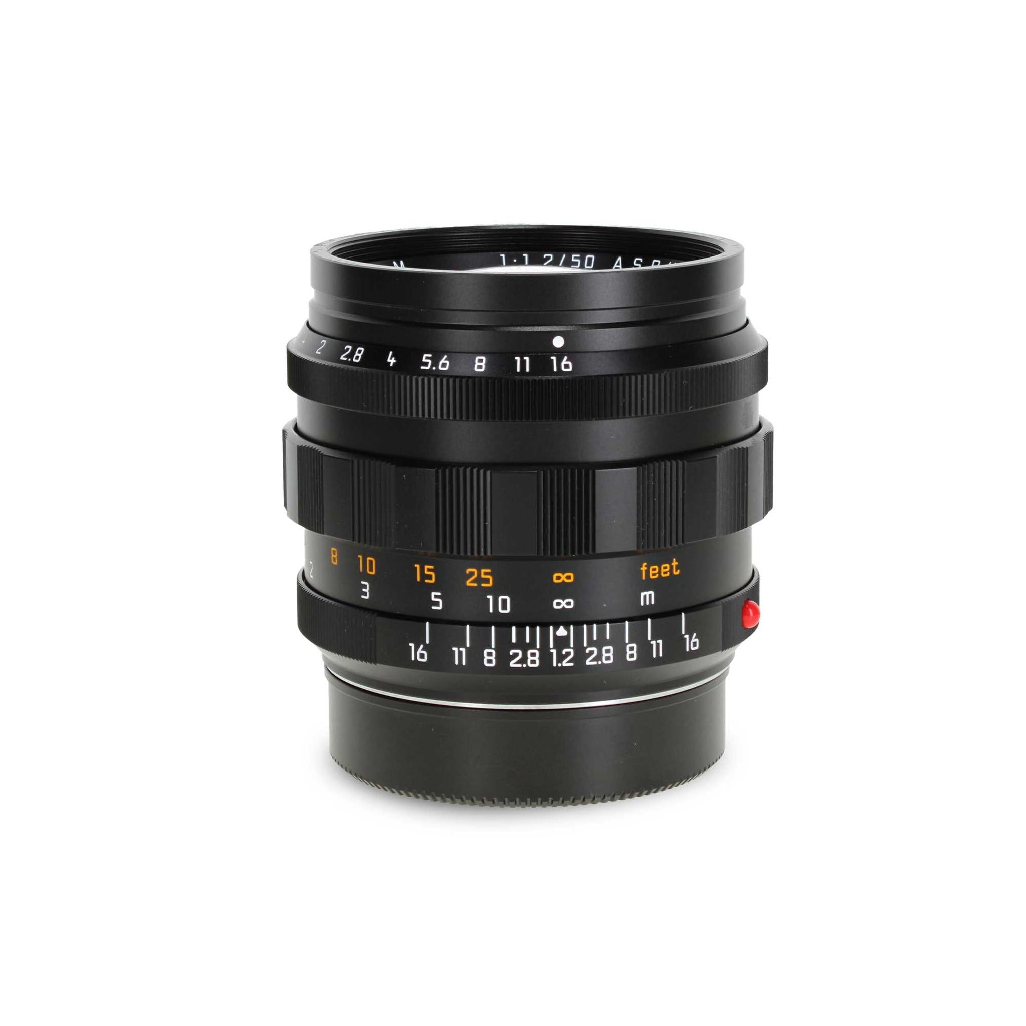 Leica Noctilux-M 50mm f/1.2 ASPH. Lens Black + Sling Backpack + More