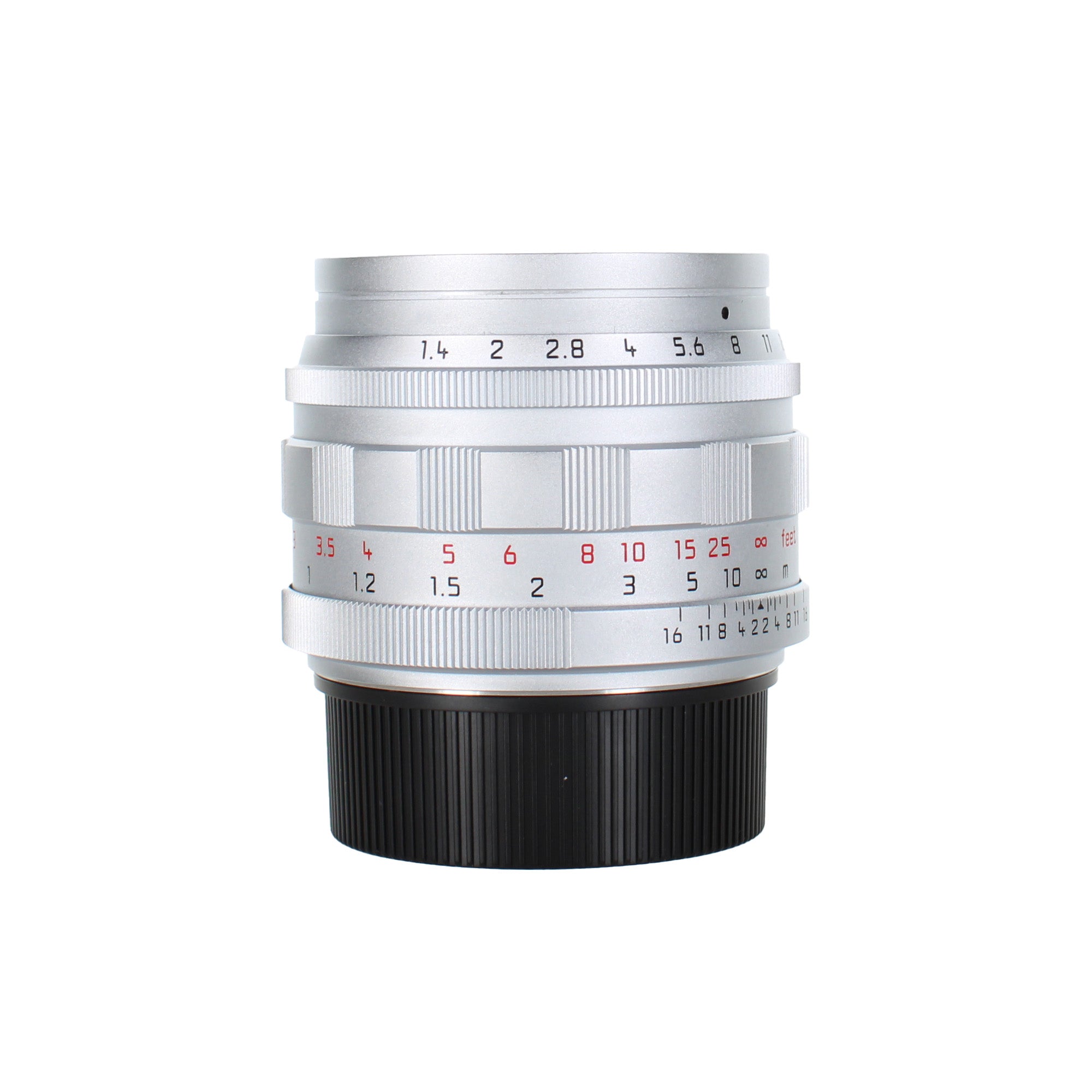 Leica Summilux-M 50mm f/1.4 Lens (Leica M, Silver, 2025 Version)