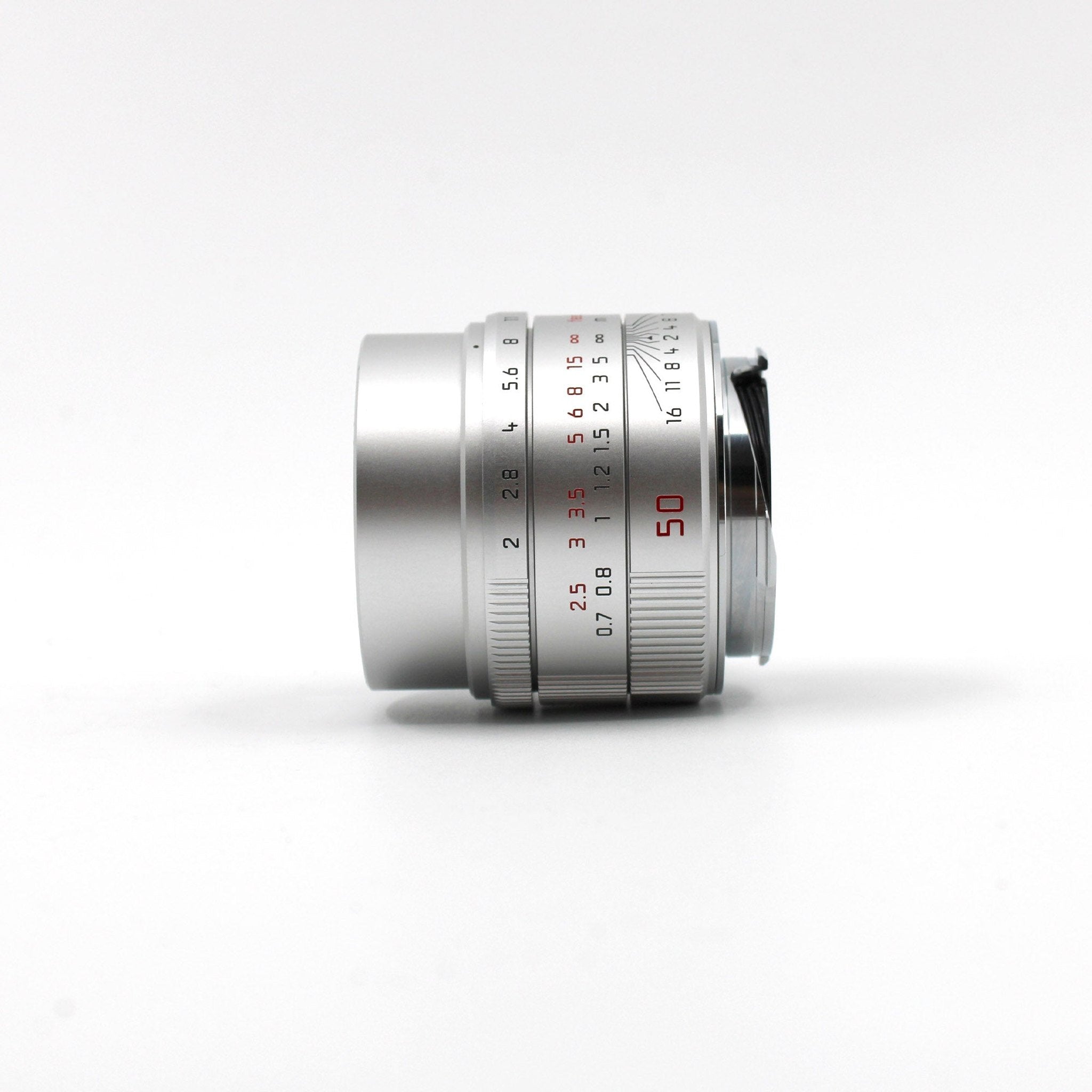 Leica APO-Summicron-M 50mm f/2 ASPH Lens Silver Anodized