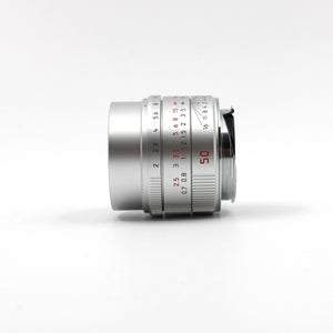Leica APO-Summicron-M 50mm f/2 ASPH Lens Silver Anodized