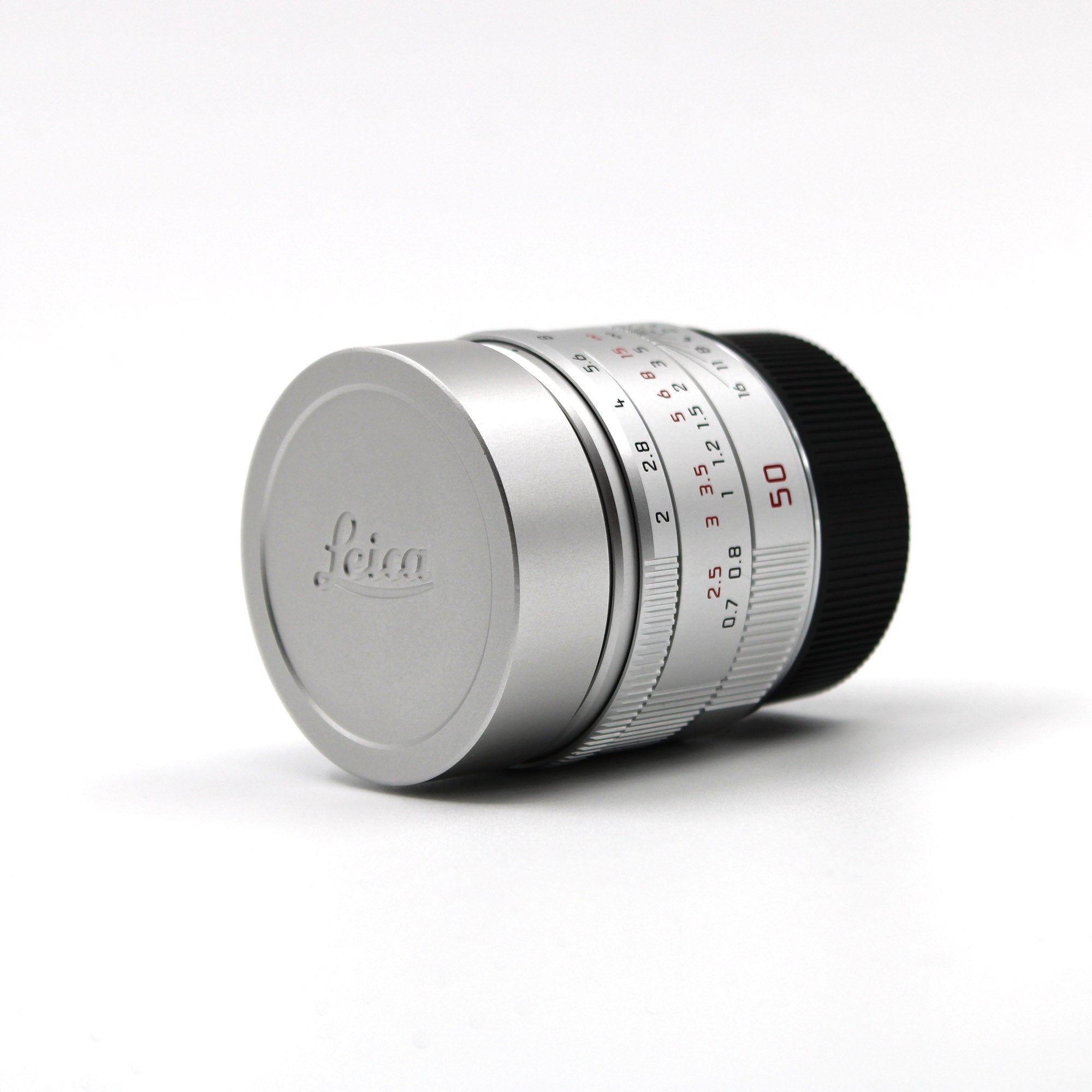 Leica APO-Summicron-M 50mm f/2 ASPH Lens Silver Anodized