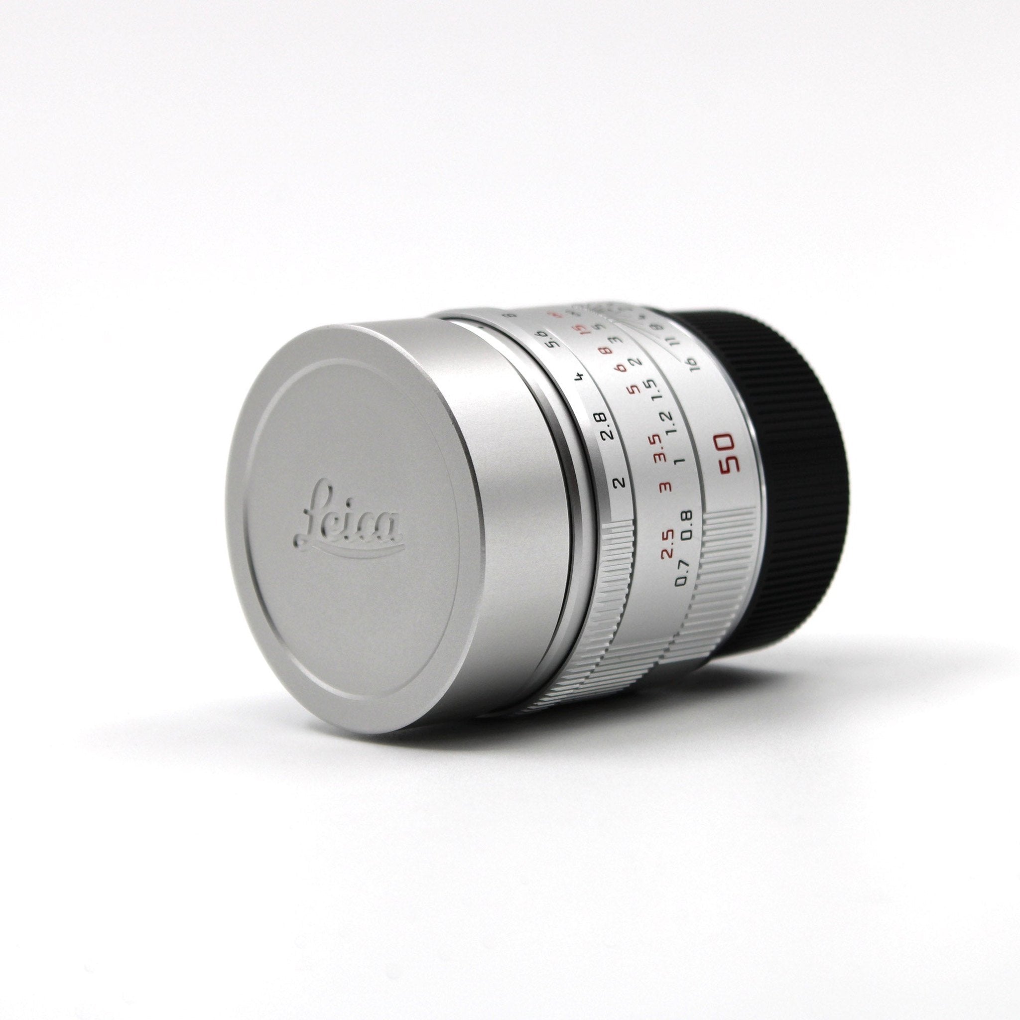 Leica APO-Summicron-M 50mm f/2 ASPH Lens Silver Anodized