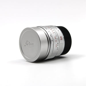 Leica APO-Summicron-M 50mm f/2 ASPH Lens Silver Anodized