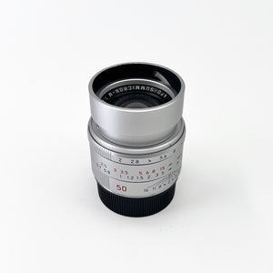 Leica APO-Summicron-M 50mm f/2 ASPH Lens Silver Anodized