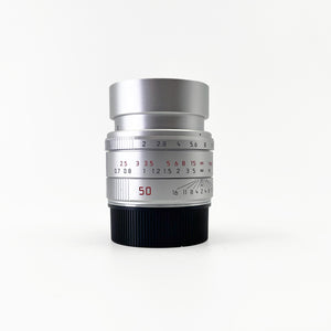 Leica APO-Summicron-M 50mm f/2 ASPH Lens Silver Anodized