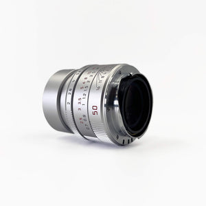 Leica APO-Summicron-M 50mm f/2 ASPH. Lens Silver Anodized + Lens Filter Kit + More