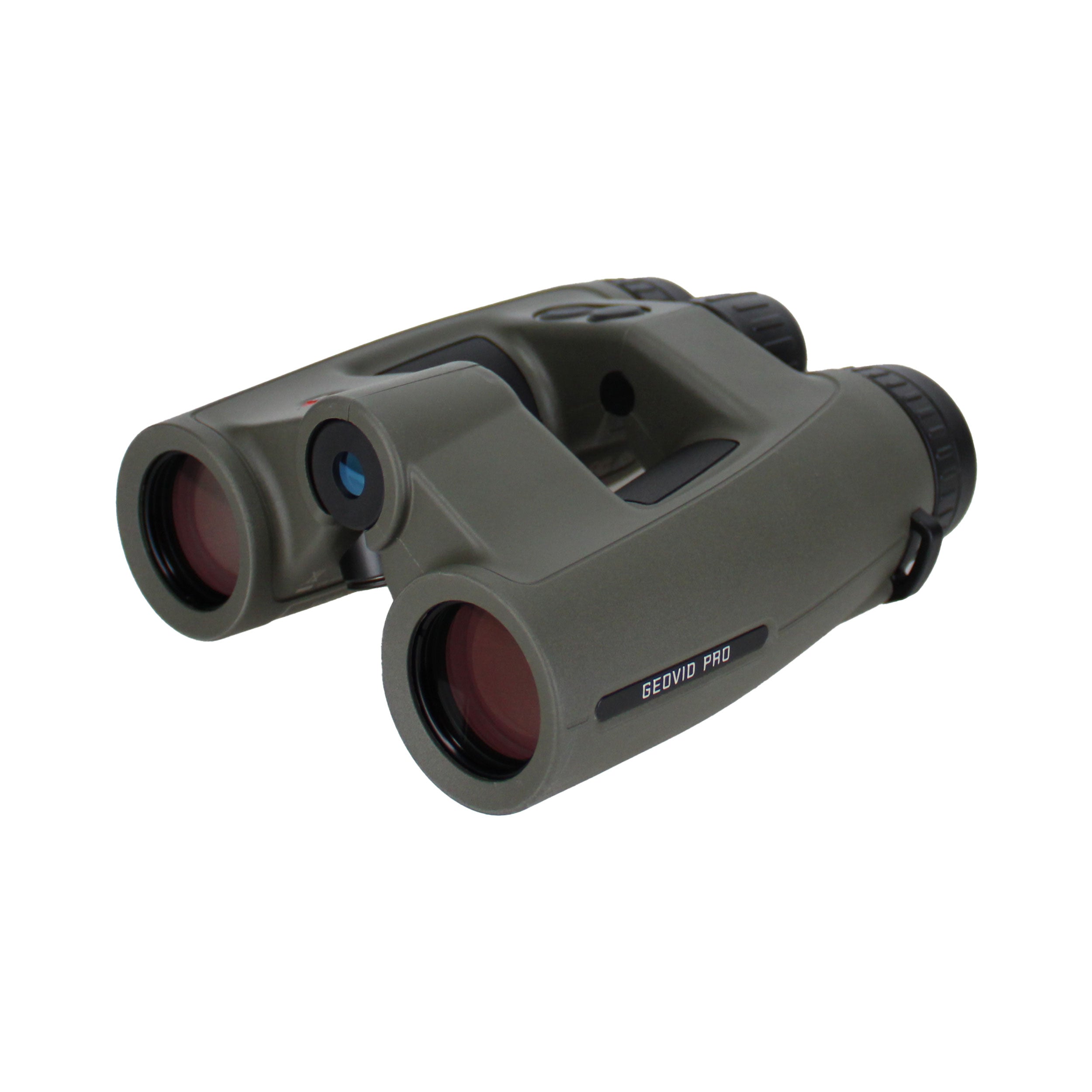 LEICA Geovid Pro 32 Rugged Compact Ergonomic Lightweight Weather-Proof Rangefinder Binoculars for Outdoor, Hunting, Bird Watching, Travel, Olive Green, 8x32