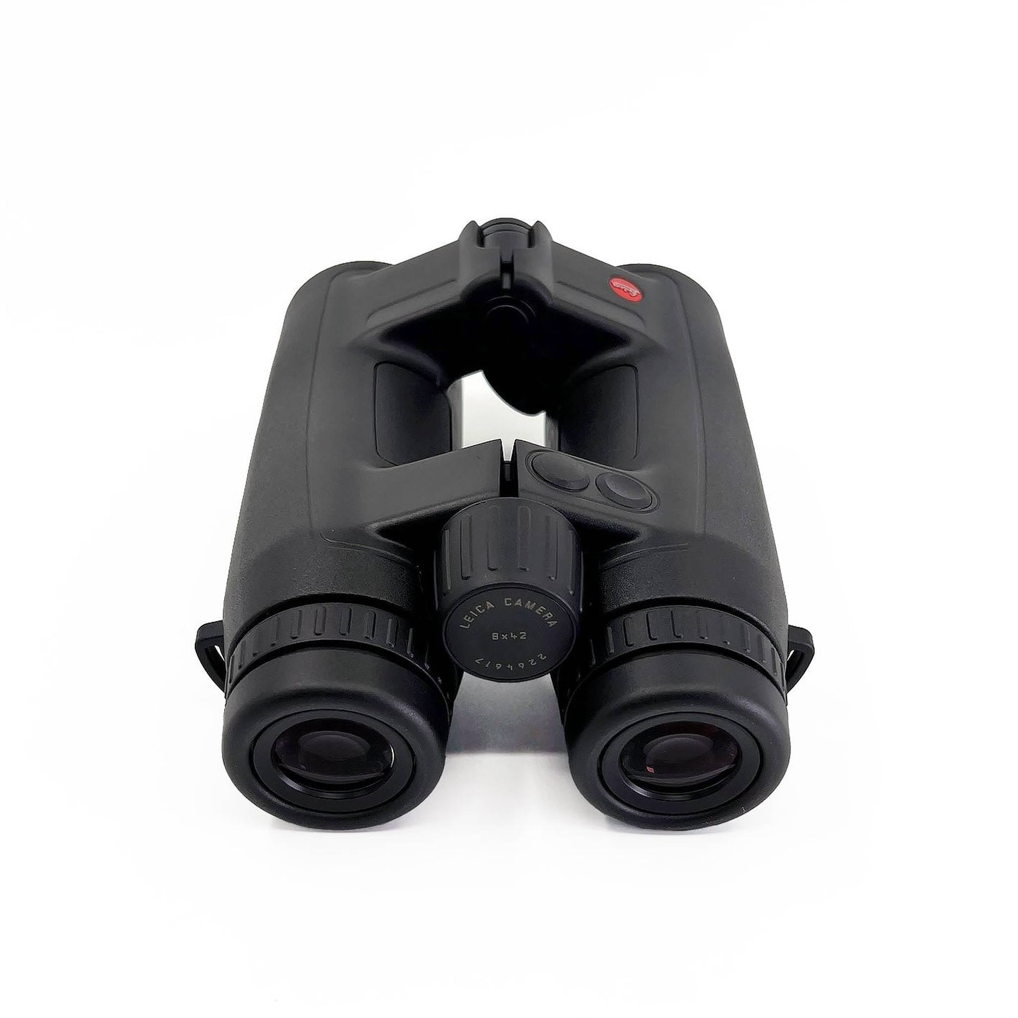 LEICA Geovid 3200.COM 8x42 Robust Waterproof Nitrogen-Filled Rangefinding Binocular for Hunting, Black 40806 Leica