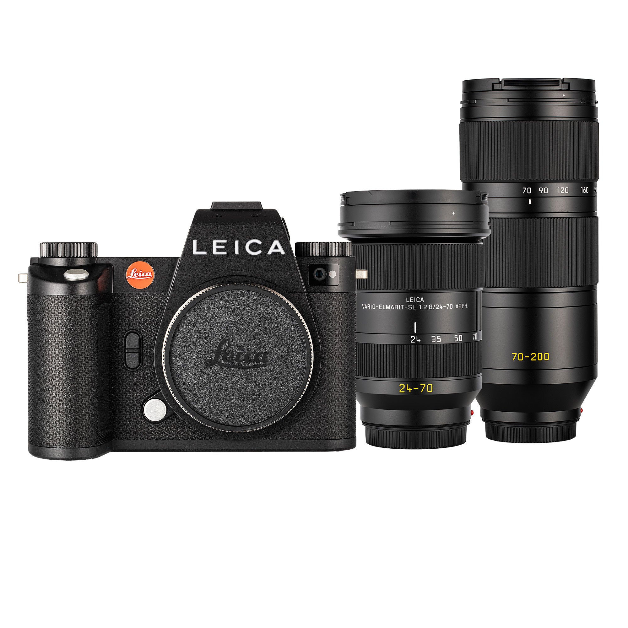 Leica SL3-S Mirrorless Camera with 24-70mm and 70-200mm Lenses Kit