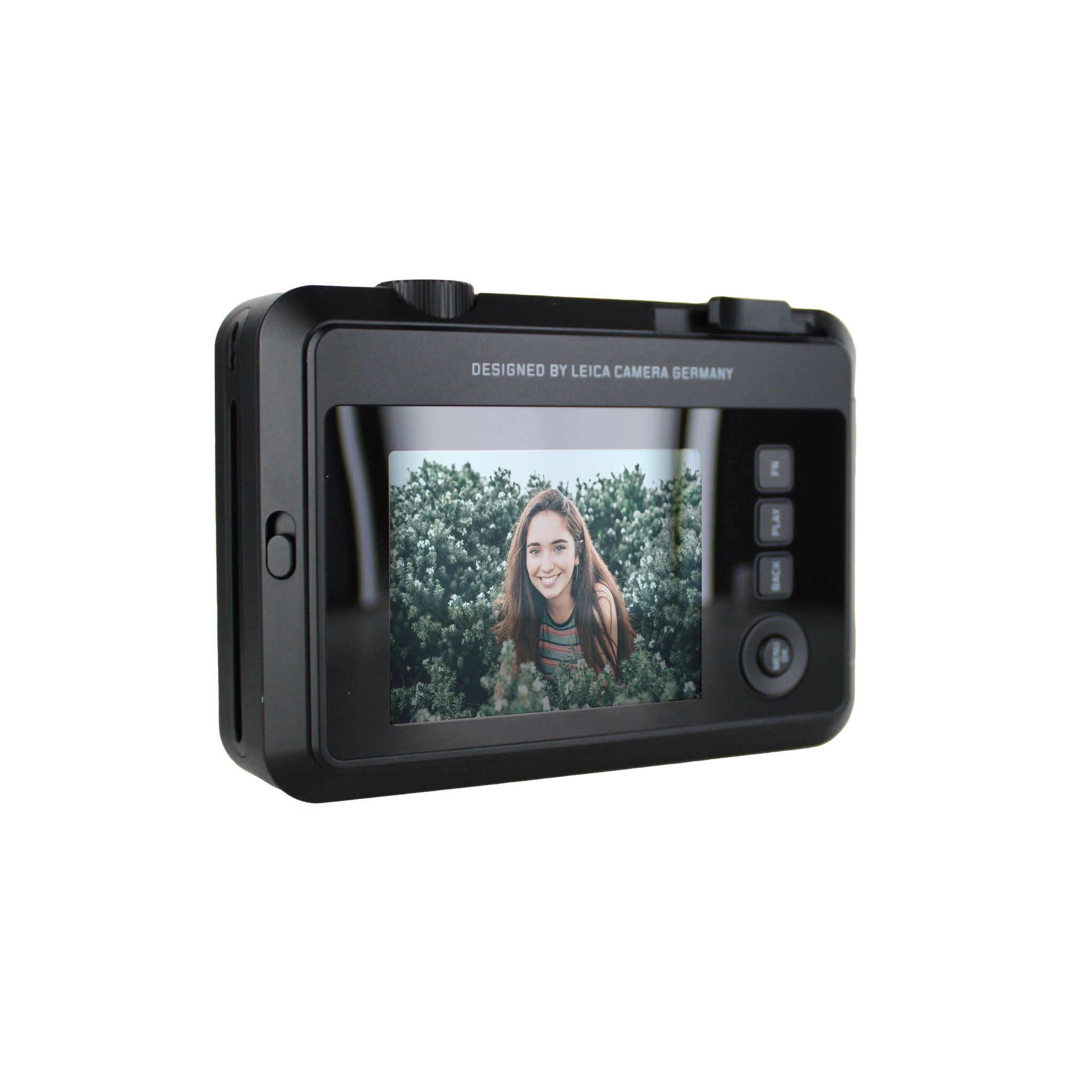 Leica Sofort 2 Digital and Instant Photo Camera with LCD Display, Two Shutter Releases, 10 Lens Effects, and Leica FOTOS App Support Black