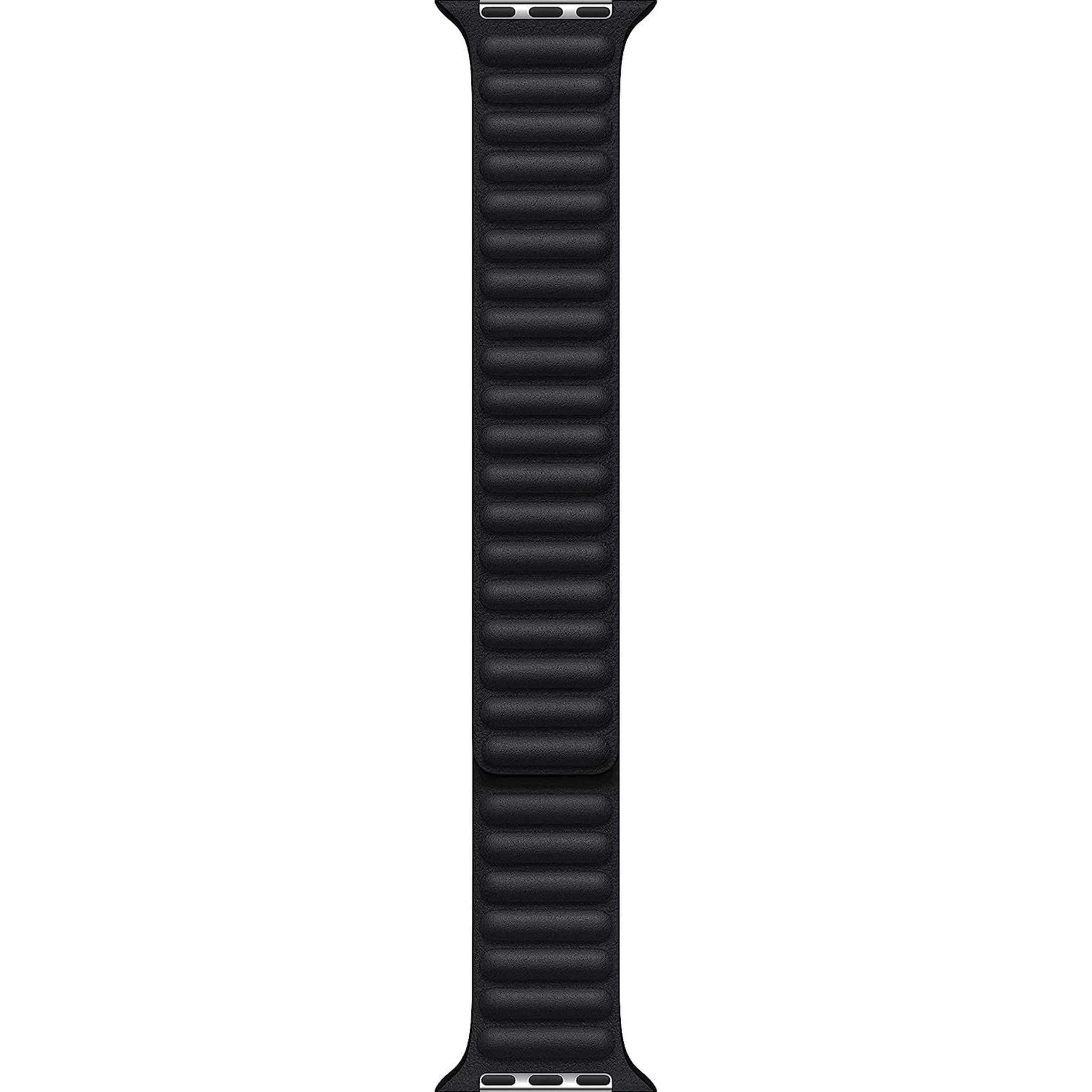 Apple Watch Band - Leather Link - 45mm - Midnight - Small/Medium - Used