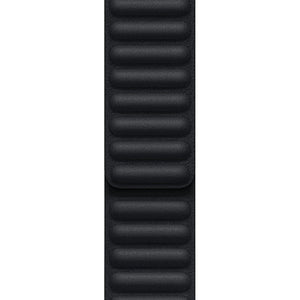 Apple Watch Band - Leather Link - 45mm - Midnight - Medium/Large