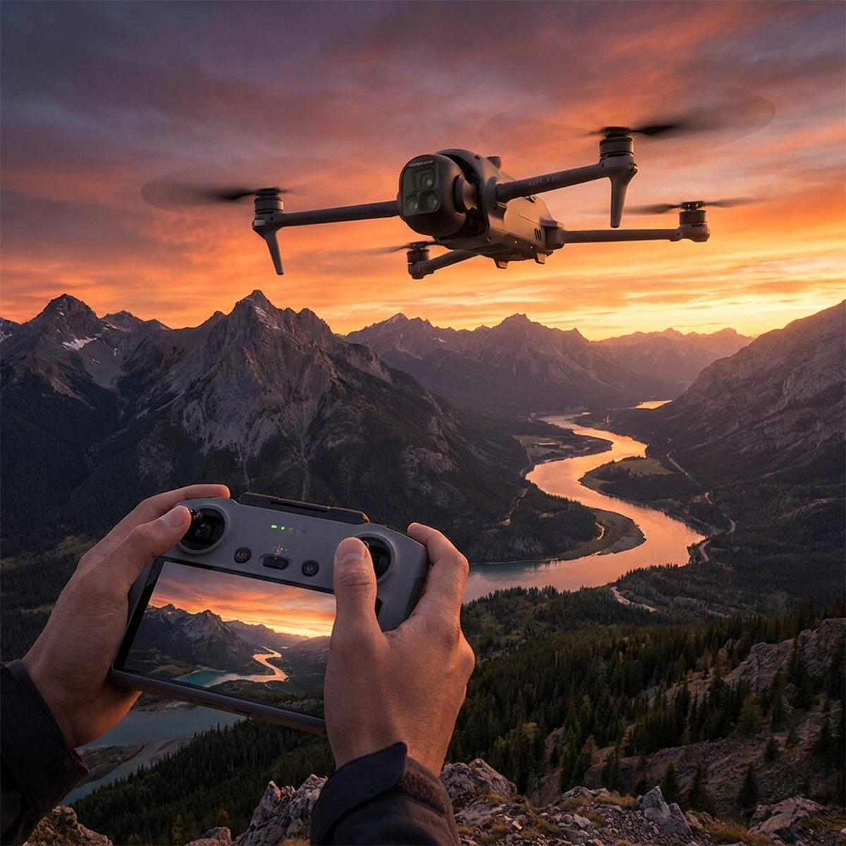 DJI Mavic 4 Pro Drone Fly More Combo Bundle