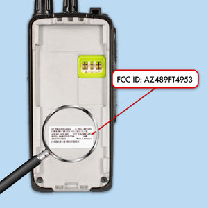Motorola CP100D Analog UHF Portable Two Way Radio With Display and Limited Keypad, - 6 Pack With Mics Bundle