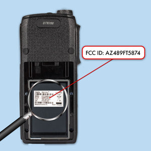 Motorola DTR700 900 MHz 50-Channel Digital Two-Way Radio