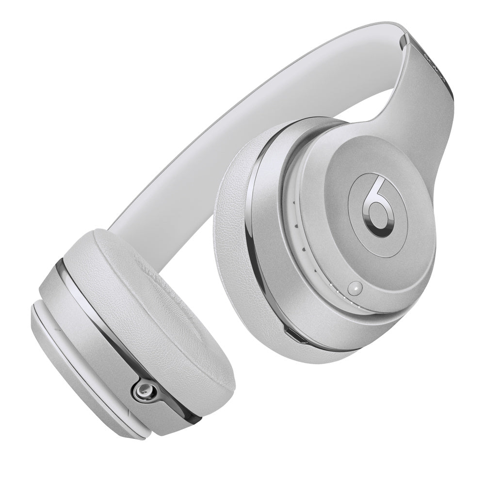 Beats Solo3 Wireless On-Ear Headphones - Silver 2024 Model Renewed