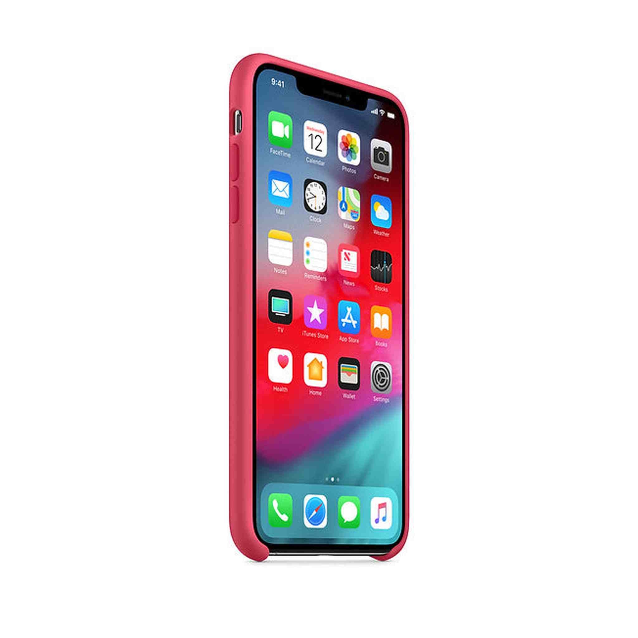 Apple Silicone Case for iPhone Xs Max - Hibiscus - Refurbished Apple