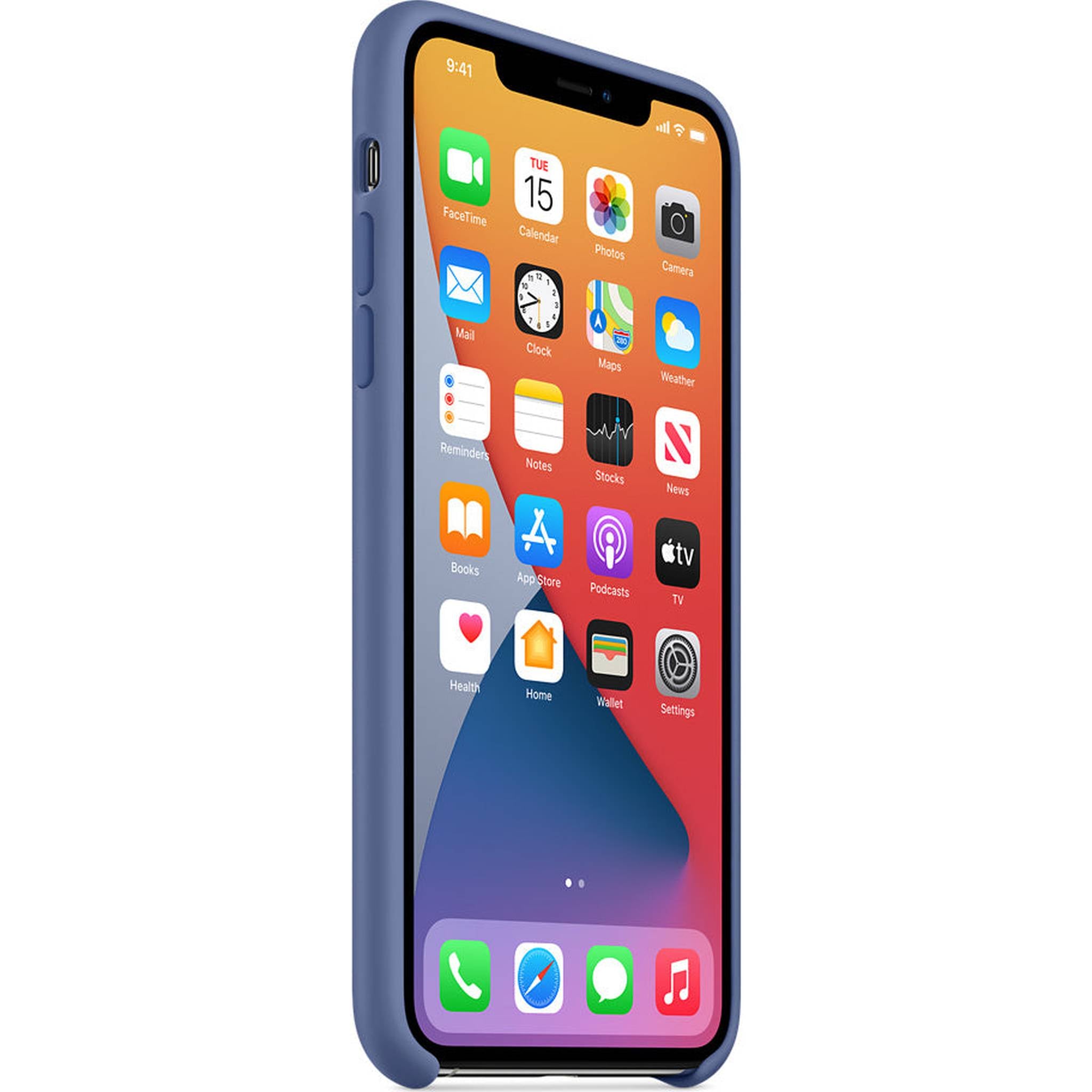 Apple iPhone 11 Pro Max Silicone Case - Linen Blue