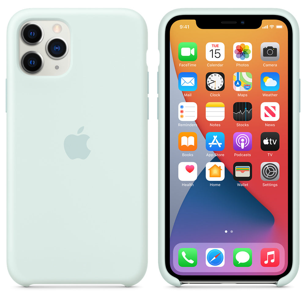 Apple iPhone 11 Pro Silicone Case - Seafoam