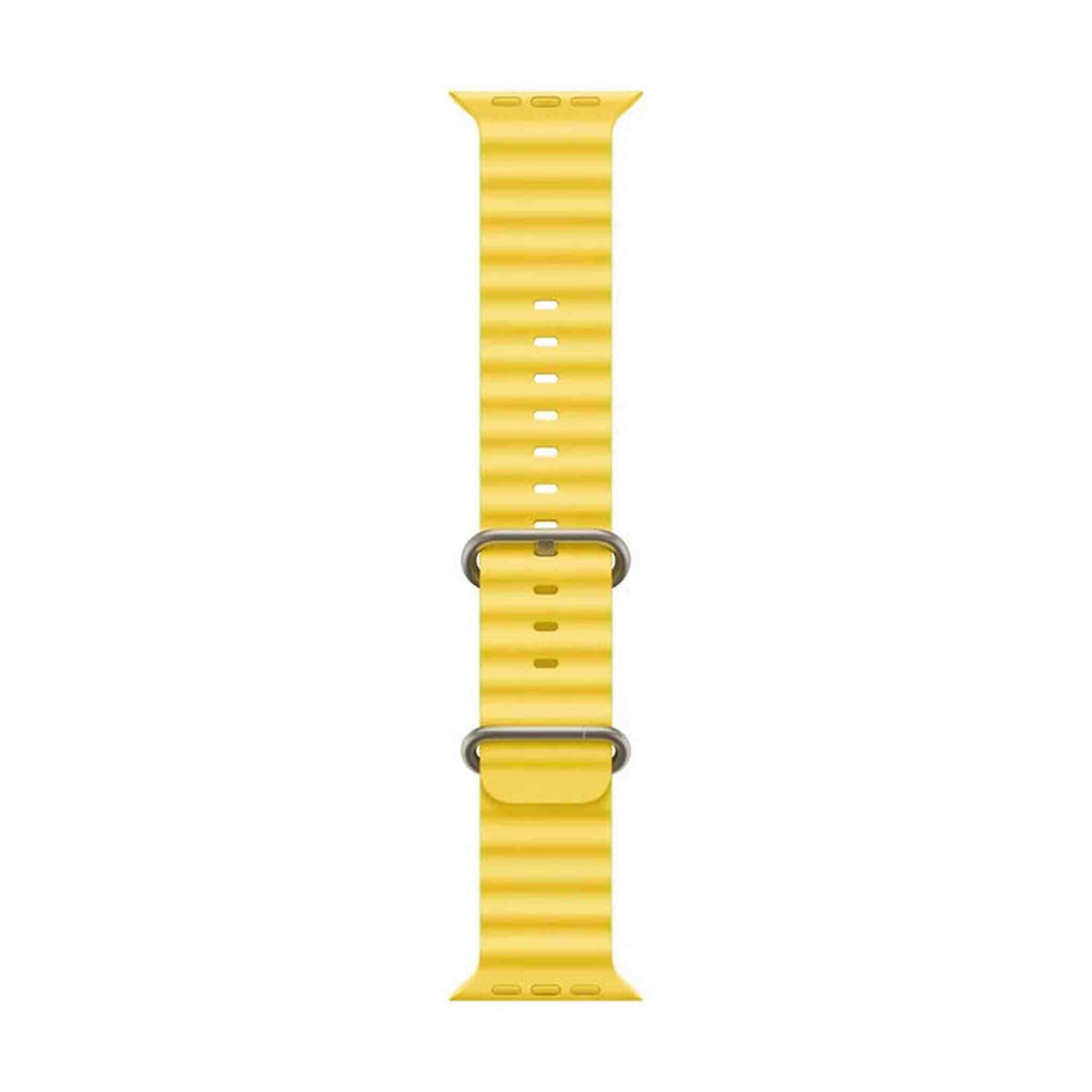 Apple Watch Band - Ocean Band 49mm - Yellow - Regular