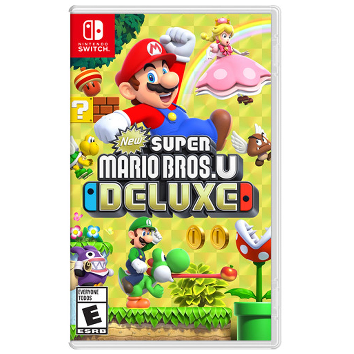 New Super Mario Bros. U Deluxe + The Legend of Zelda: Breath of the Wild - Two Game Bundle - Nintendo Switch